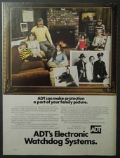 1978 ADT Electronic Watchdog Systems Magazine Ad