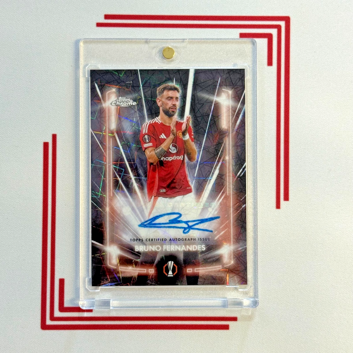 2024-25 Topps Chrome Uefa Club Competitions - Black Lazer