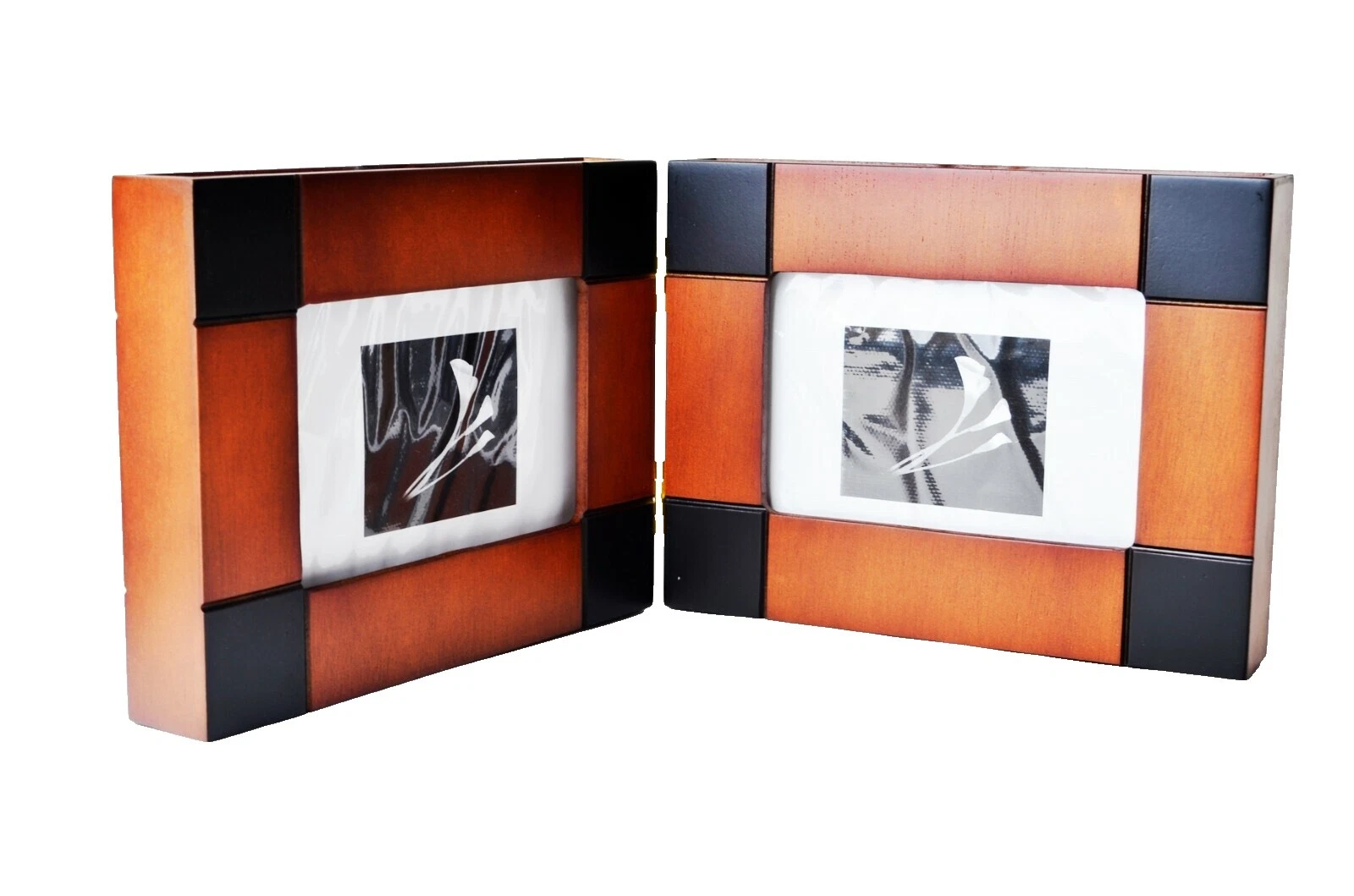 Marcos para fotos marrón Madera White