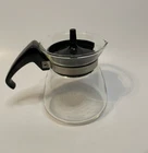 Vintage 4" Extra Small Pyrex 802 Corning 1.5 Cup Coffee Tea Kettle Carafe & Lid