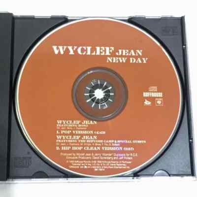 U2 Bono & Wyclef Jean 1999 New Day Taiwan 2 Track CD Single with