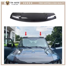 For LAND ROVER DEFENDER 130 L663 2022 2023 Carbon Roof Light Bar with LED DRL