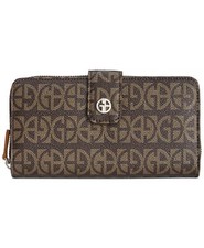 Giani Bernini Block Signature All In One Brown Wallet