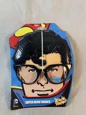 Superman Shades Sun-Staches DC Comics Fancy Dress Up Halloween Costume Accessory