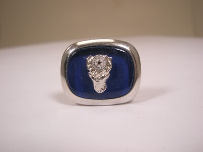 BPOE Elks Blue SINGLE Vintage ANSON Cuff Link replacement lost/broken zc20