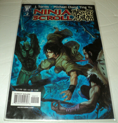 Ninja Scroll #2 J. Torres / Chang Ting Yu ~ NM / Near Mint ~ WildStorm Comic FrS