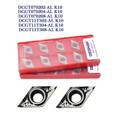 DESKAR DCGT070208-AL K10 DCGT21.52 Turning insert For cemented carbide aluminum