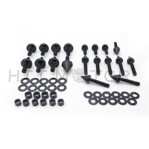 Hardware de perno de carenado de aluminio PARA 04-07 CBR1000RR Honda CBR600RR 03-06 600RRR Bl - Imagen 7 de 9