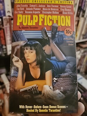PULP FICTION 特別版 VHS ビデオテープ Amazon.com: Pulp Fiction (Special Collector's Edition) [VHS