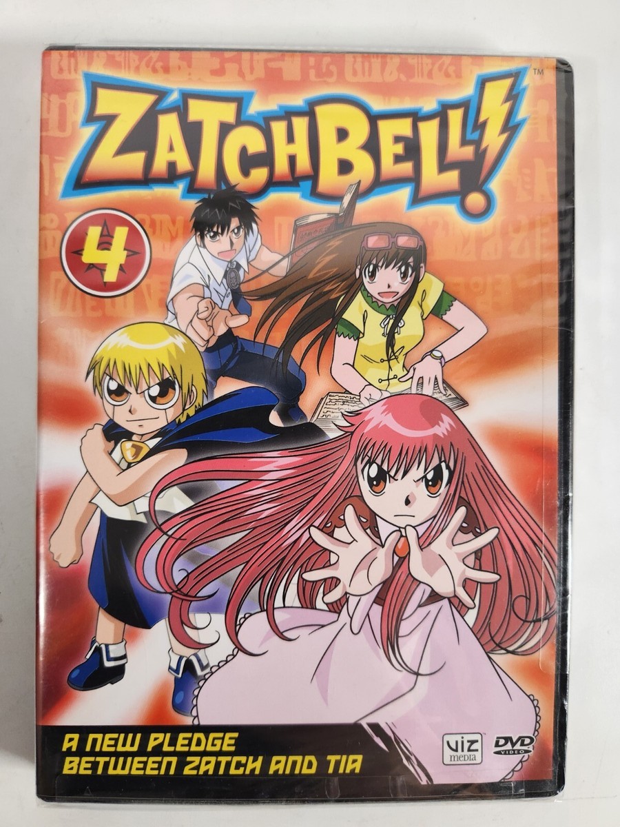 Zatch Bell 4: A New Pledge Between Zatch and Tia (DVD, 2006, Dubbed)