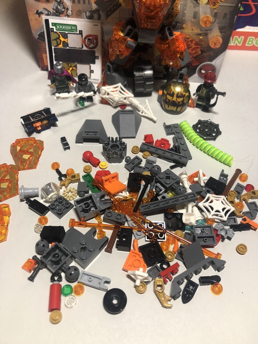 LEGO 76128 *incomplete* MOLTEN MAN only! Spiderman Far From Home