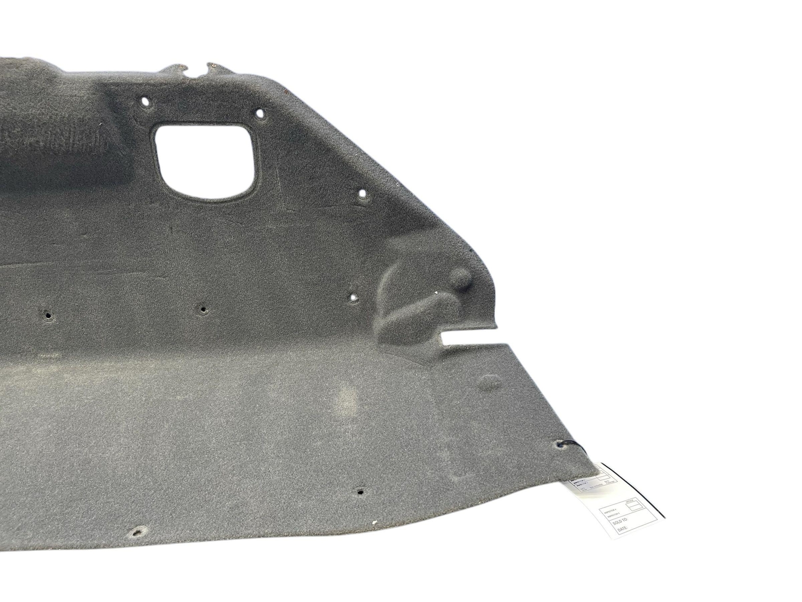 2008-2014 FERRARI CALIFORNIA REAR TRUNK CARPET BLACK CARPET OEM