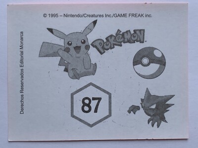 ポケモン トヨペット ステッカー 2023 POKEMON LATEST EVOLUTION Sticker #087 TOGEPI Johto PERU