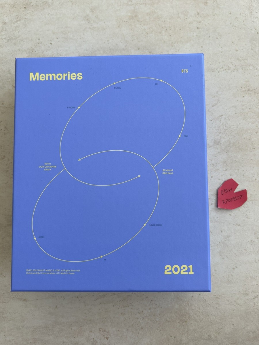 BTS Memories 2021 Blu-Ray - Unused W/ POBs | eBay UK