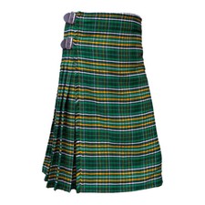 Men's Scottish Irish Nation Tartan Kilt Handmade Traditional 8 Yard Kilts