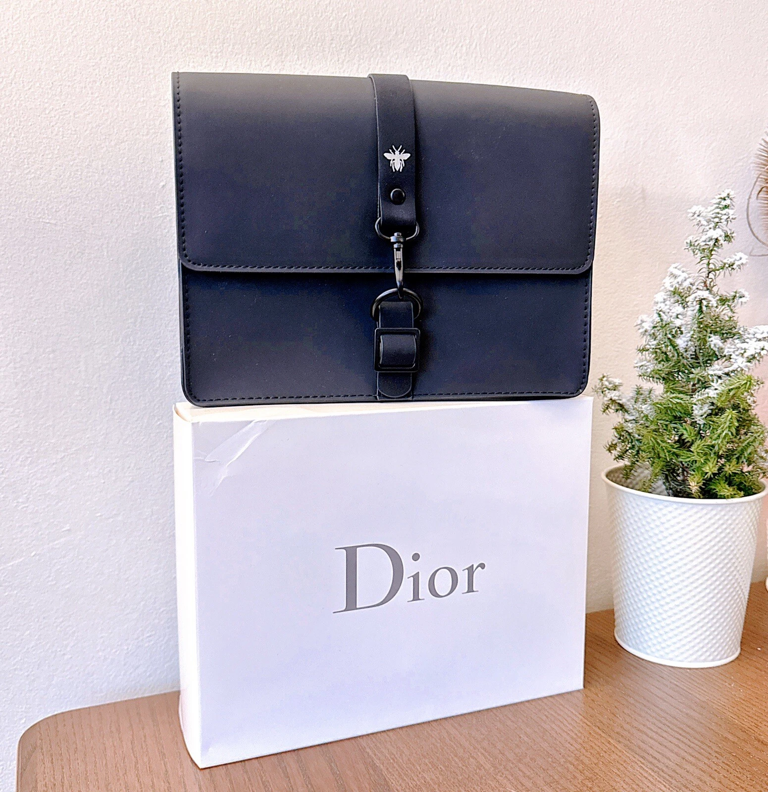 Dior Homme Nouveauté Abeille Noir Pochette Pochette Sac Cosmétique
