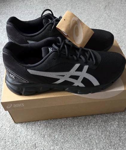 UK 10 Asics Gel Quantum Lyte II nero argento
