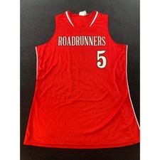 Alleson Athletic Roadrunners Softball Racerback Jersey Red Womens Size L