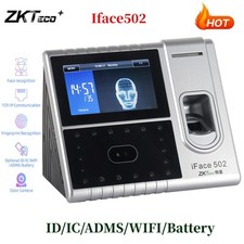 ZKTeco Iface502 TCP/IP Fingerprint Face Recognition Time Attendance Access RFID