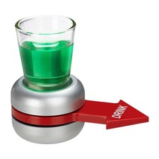 Jeu à boire spin the shot Accessoire de fête 2 cl Jeu de soirée à boire 160 g