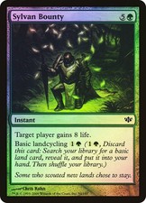 MTG FOIL Sylvan Bounty  - Conflux #094