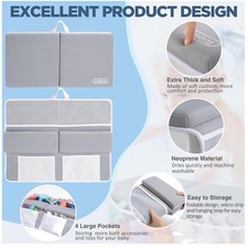 Neoprene Baby Bath Kneeler Set with Elbow Rest Pad