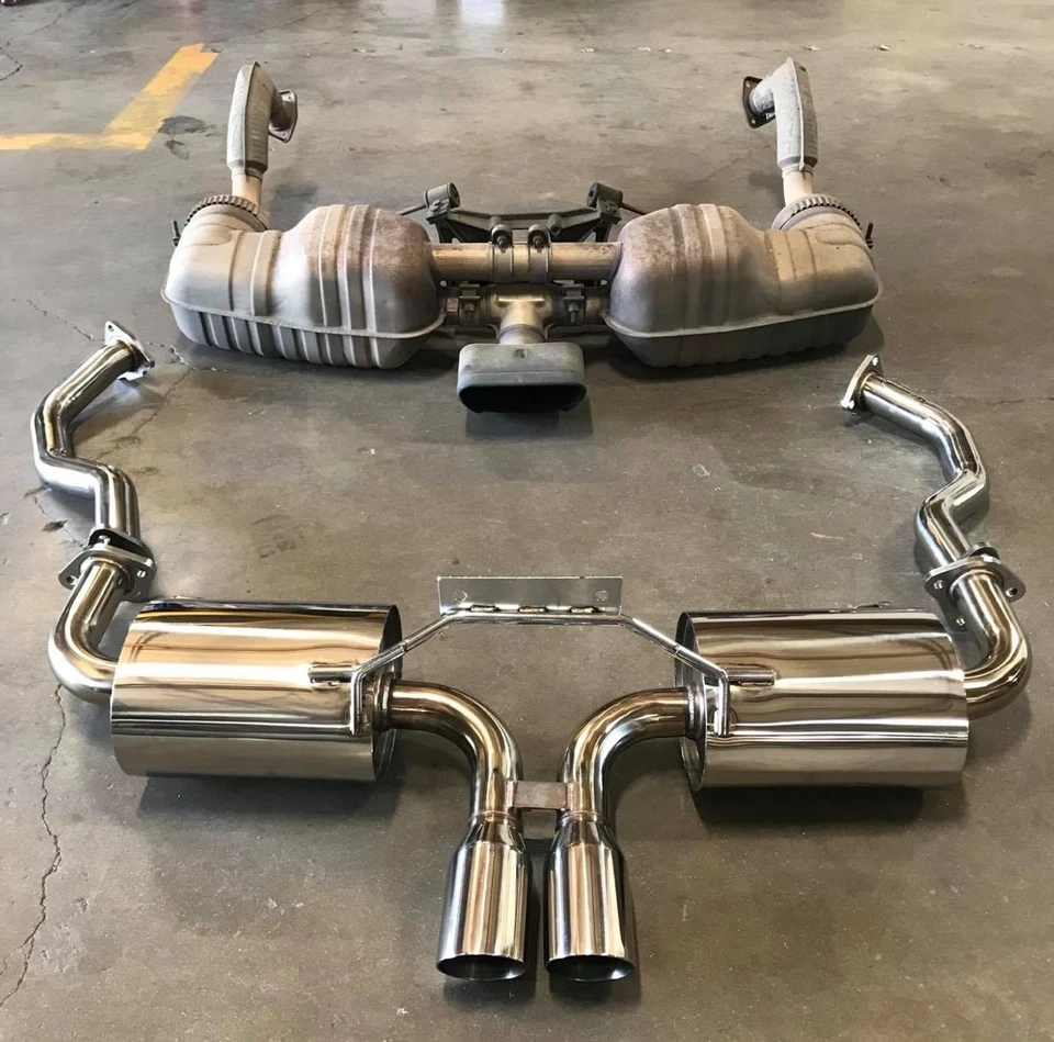 Производительная выхлопная система Porsche 987 Boxster & Cayman 05-08 TOP SPEED PRO-1 - Изображение 2 из 4