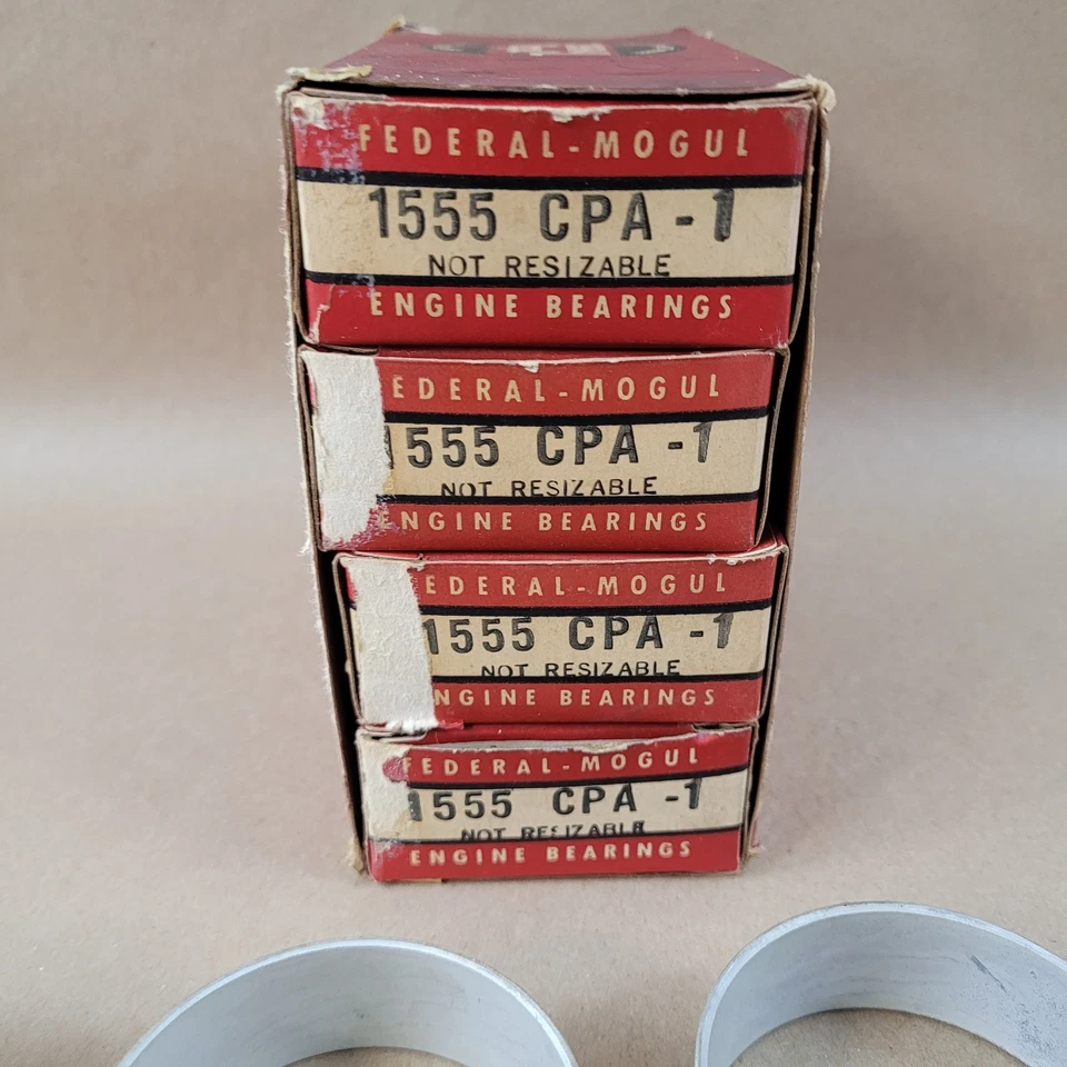 1555CPA-1 Rodamiento de varilla Buick 400 Olds 400 Pont 236 350 389 400 GTO 421 428 455 Foto 3 de 4