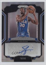 2024-25 Panini Prizm Rookie Penmanship Silver Adem Bona #RPE-ADB Auto 0u1n
