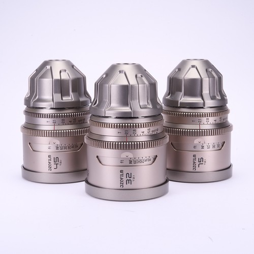 DZOFilm Arcana Anamorphic 32mm 45mm 75mm PL Mount 3 Lens Kit (Free Shipping)