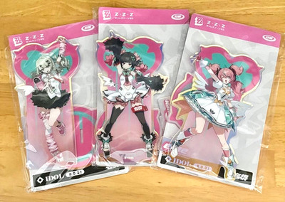 Zenless Zone Zero Manekineko Aria Nangong Yu Sunna Acrylic Stand Set of 3 NEW