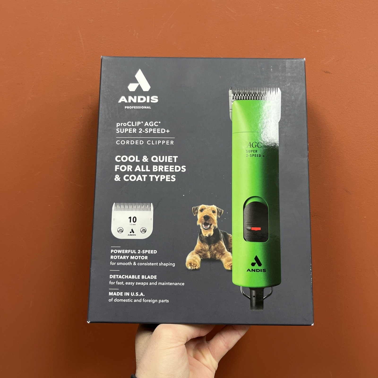 Andis proCLIP AGC Super 2-Speed+ Detachable Blade Clipper, C