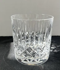 Edinburgh Crystal Whiskey Glass  Appin Cut Scotland 3 1/4", Gorgeous!
