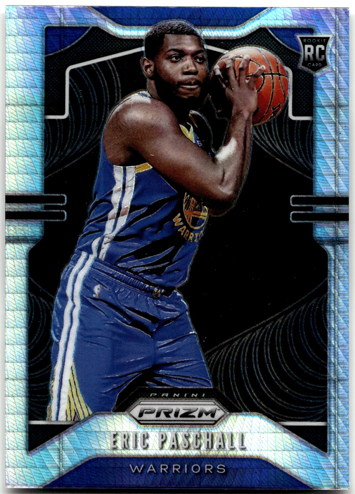 2019-20 Panini Prizm #279 Eric Paschall Prizms Hyper RC