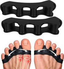 Correct Toes Adjustable Toe Spacers Toe Separators for Foot and Bunion Pain ....
