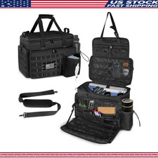 Police Duty Bag Car Front Seat Organizer 15.6 Laptop Layer And Cup Holders Police Duty Bag Car Front Seat Organizer 15.6 Laptop Layer And Cup Holders
