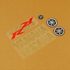 Gold/Red/Gold 7 Piece Sticker