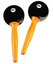 Meinl Percussion Plastic Studio Maracas - Black PM1BK 