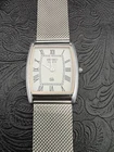 WHITE  DIAL Vintage Seiko Slim Quartz Men’s  Wrist Watch