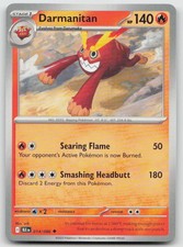 Darmanitan 014/086 Uncommon Black Bolt Pokemon Near Mint
