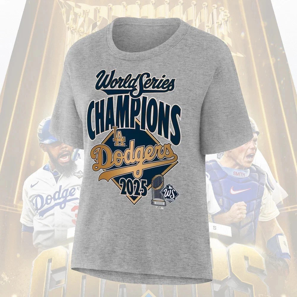 Los Angeles Dodgers 2025 World Series Champions Locker Room Both Side