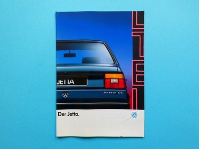 Brochure / Catalogue / Brochure - VW Jetta II - CL, GL, GT and GTD - 08/87