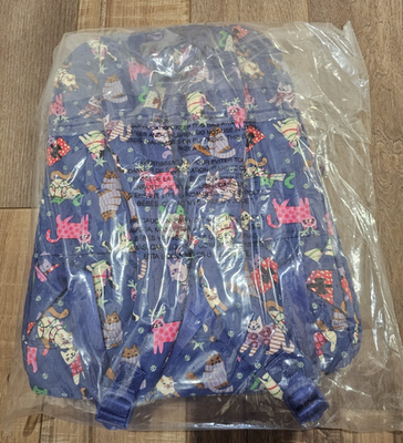 Vera Bradley essential backpack in Catnip Christmas Vera Bradley | Bags | Vera Bradley Cotton Essential Large  main image 4