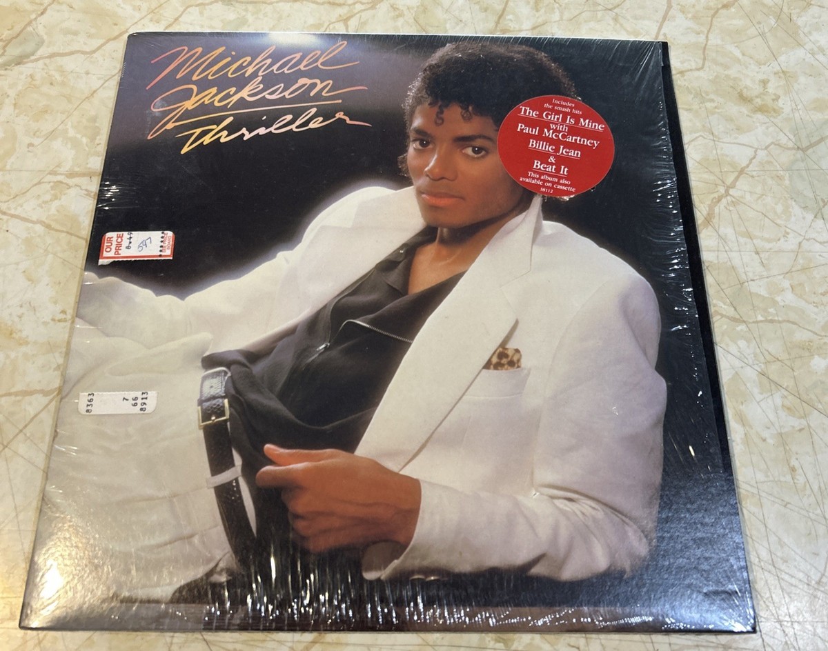 Michael Jackson. Thriller. NM Vinyl LP. In Shrink. Early Press. No