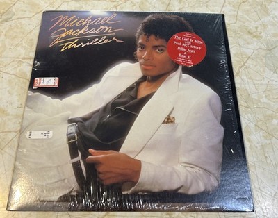 Michael Jackson. Thriller. NM Vinyl LP. In Shrink. Early Press. No
