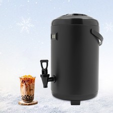 Insulated Beverage Server Drinks Dispenser 10 L Hot Cold Drinks w/ Thermometer