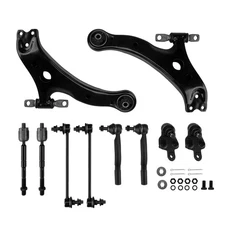 Steel Front Suspension Kit Control Arms Tie Rods Ball Joints For ES300 Camry 02