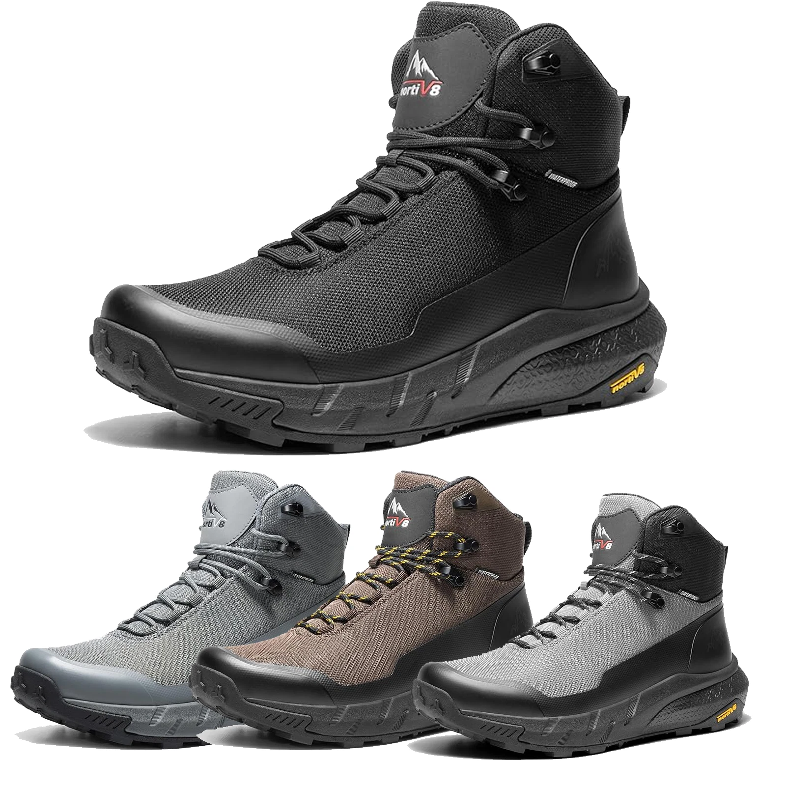 Men's Waterproof Hiking Boots Outdoor Lightweight Breathable Trekking Shoes
Opens in a new window or