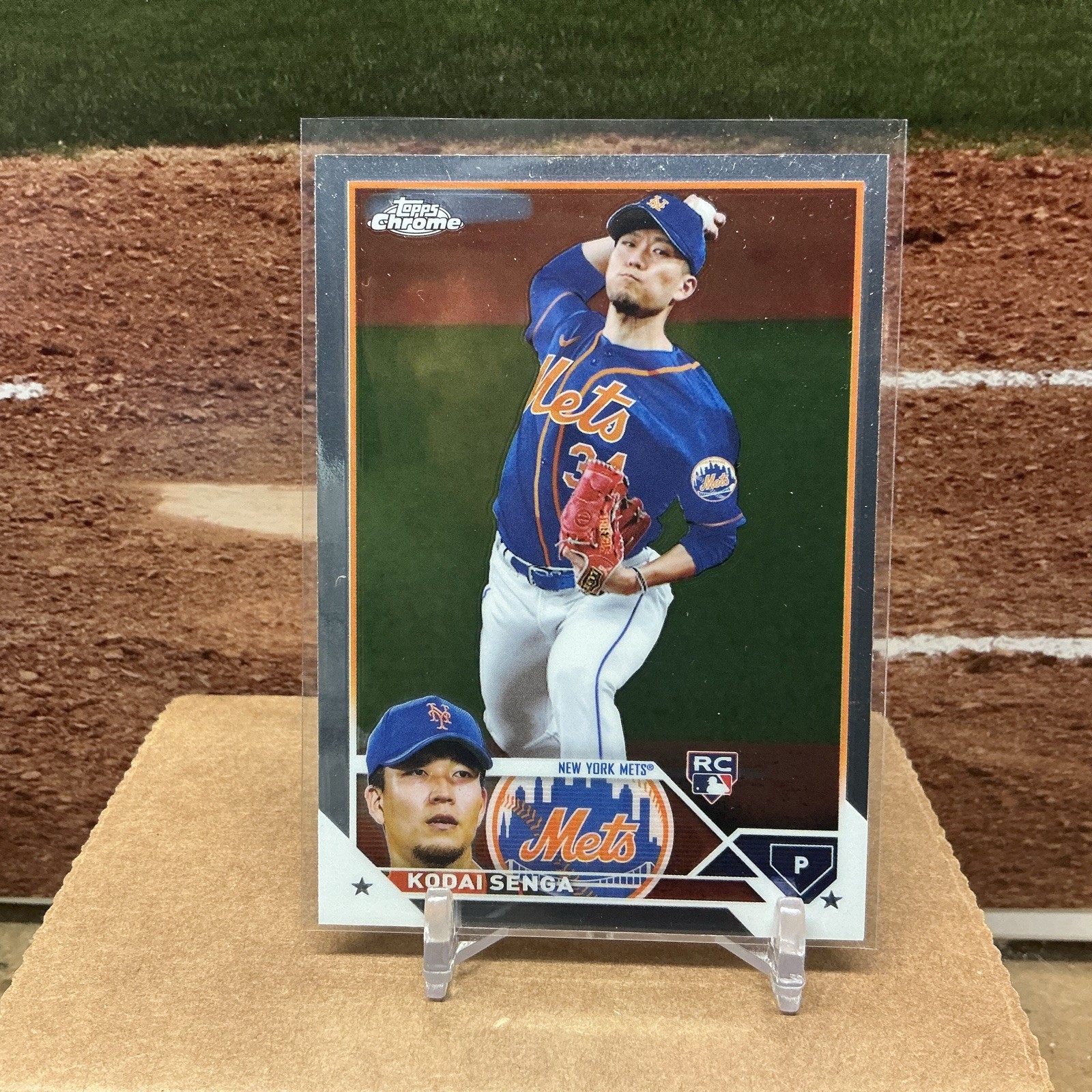 KODAI SENGA RC 2023 Topps Chrome #217 Base Rookie Card New York Mets