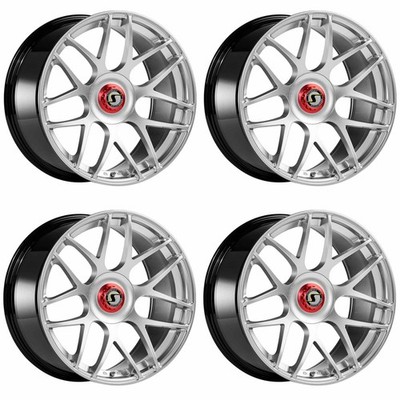 4 Schmidt Gambit wheels 9.0Jx21 + 10.5Jx21 5x120 SIL for Camaro Camaro MKV GMX-5